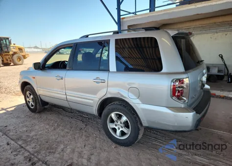 2006 Honda Pilot Ex из США, поврежденный, VIN 2HKYF18456H544830
